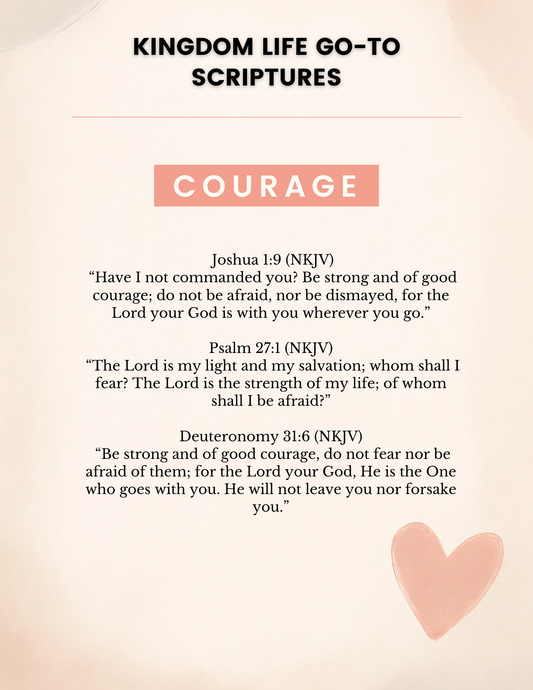 FREE Kingdom Life Go-To Scripture Guide
